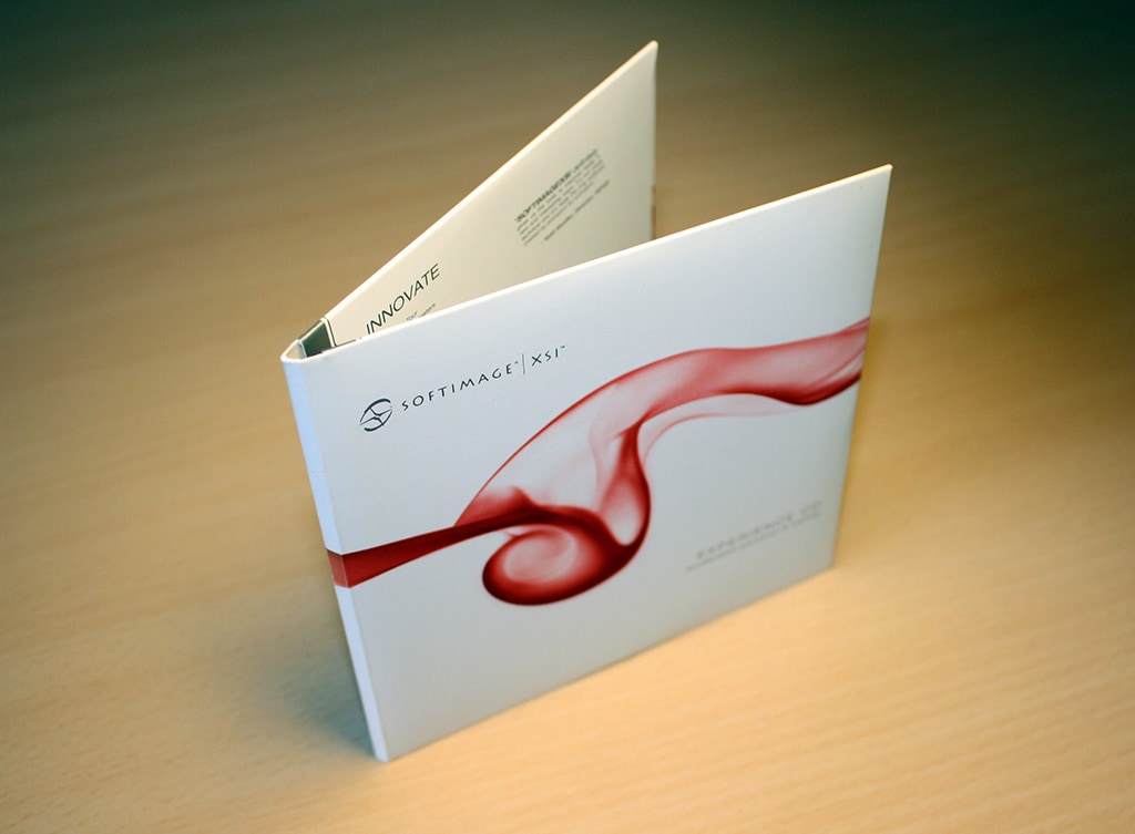 The Softimage XSI installation CD packaging